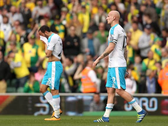 Andros Townsend and Jonjo Shelvey