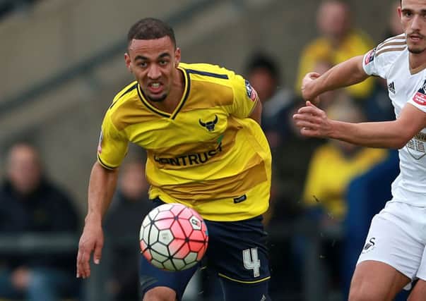 Oxford United's Kemar Roofe.