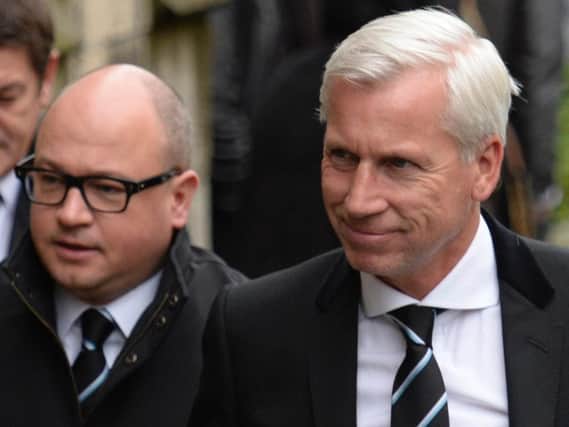 The tribunal report questions the credibility of evidence given by Newcastle United managing director Lee Charnley, left, and ex-manager Alan Pardew.