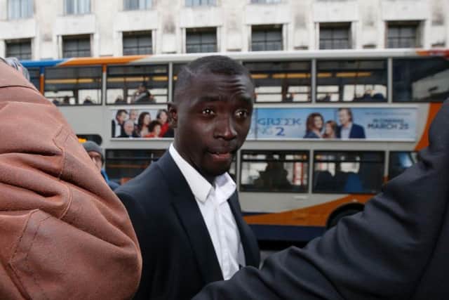 Cisse at court in Newcastle.