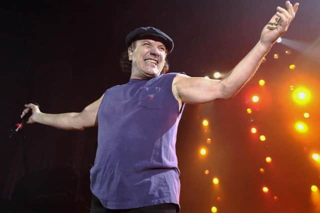 AC/DC's Geordie singer Brian Johnson has been warning that continuing to perform could cost him his hearing permanently.