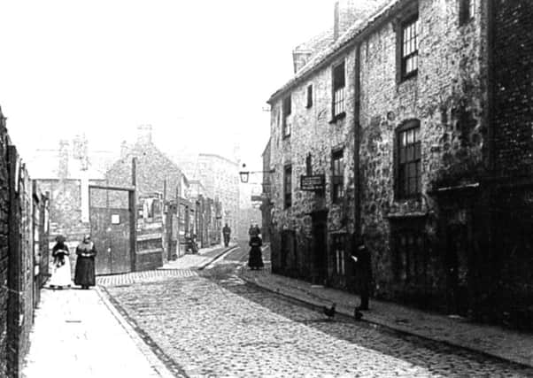 The cobbled streets of West Holborn, an area in which another body was discovered during Victorian times.