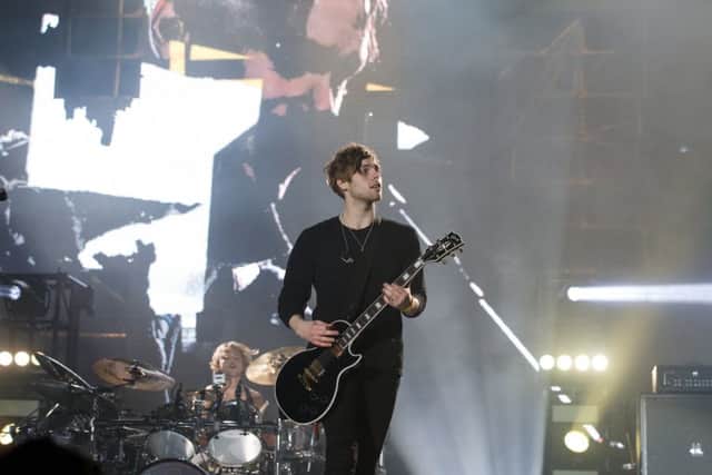 5 Seconds of Summer at the Metro Radio Arena in Newcastle. Pic: Katy Blackwood.