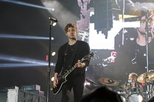 5 Seconds of Summer at the Metro Radio Arena in Newcastle. Pic: Katy Blackwood.