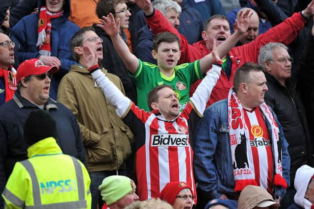 Sunderland fans at Norwich