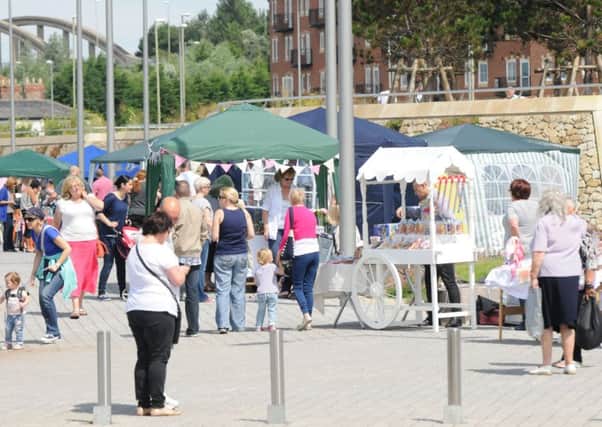 Harton Quays Park Craft Markets which will return to South Tyneside this summer.