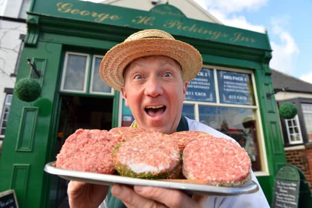 Pickings Butchers Paul Clark has won a national award for best burger