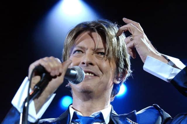 Iconic artist David Bowie died aged 69 in January.