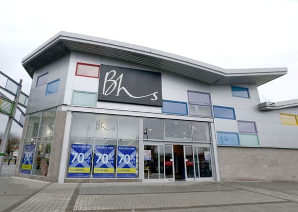 BHS in  Waterloo Square, South Shields.