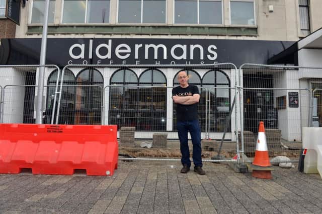 Alderman's Coffee shop owner Ewen Murray