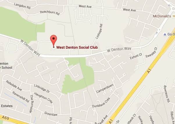 Location of West Denton Social Club. Picture from Google Images.