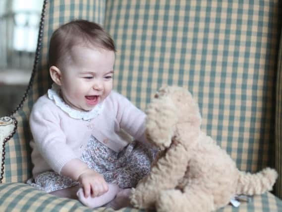 Princess Charlotte. Picture: The Duchess of Cambridge/Press Association.