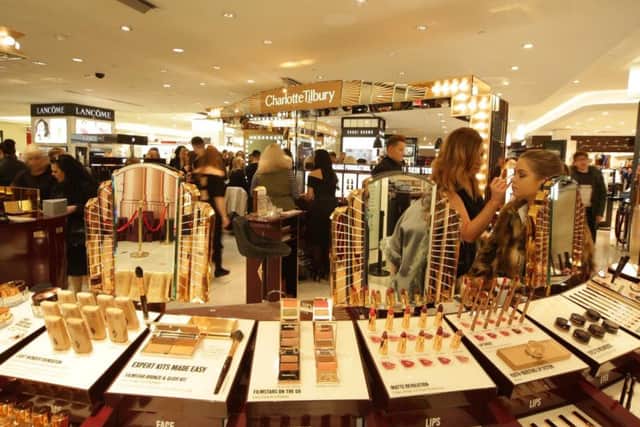 The Charlotte Tilbury beauty counter on the Ground Floor in Fenwick Newcastle.
