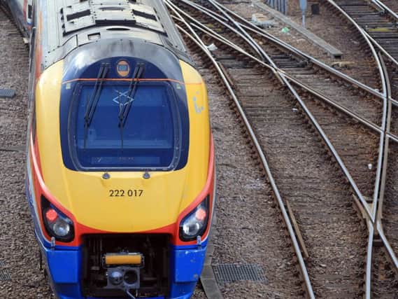 The incident is said to have taken place on a train between Darlington and Newcastle.