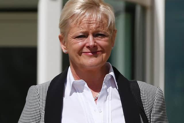 Denise Aubrey, a former member of Northumbria Police's legal services team, who is taking the force to a tribunal.