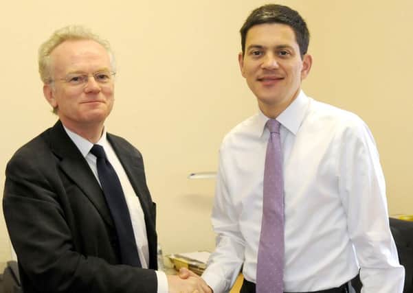 Gazette's Terry Kelly meets former South Shields MP David Miliband.