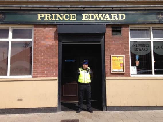 The Prince Edward pub this morning