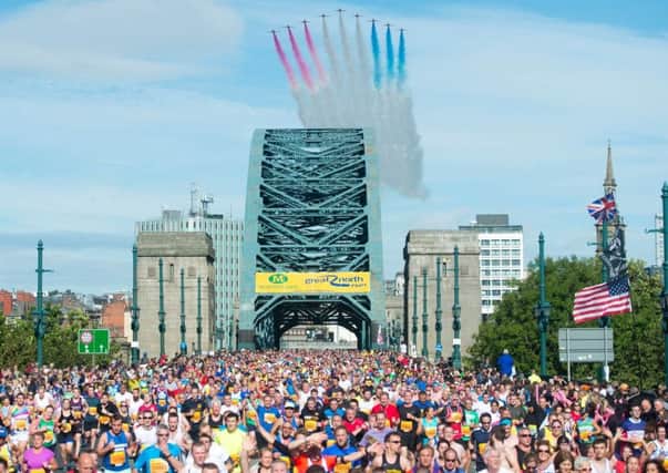 Ronners from 150 different countires have signed up for this year's Great North Run.