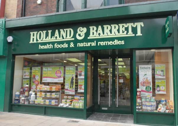 Holland and Barrett 's shop in King Street, South Shields.