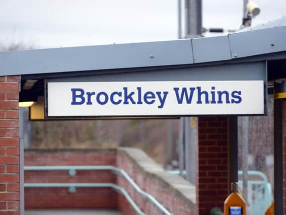 Brockley Whins Metro station.