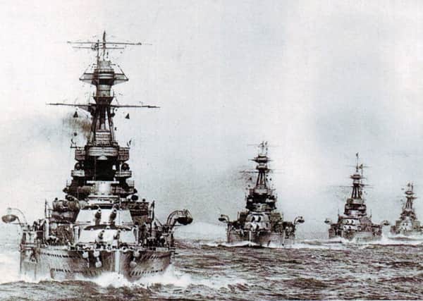 Some of the ships that took part in the Battle of Jutland.