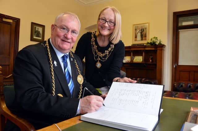 A year in office for mayor and mayoress Richard and Patricia Porthouse