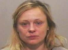 Delline Bass has been given a suspended sentence for arson at her mother's house.