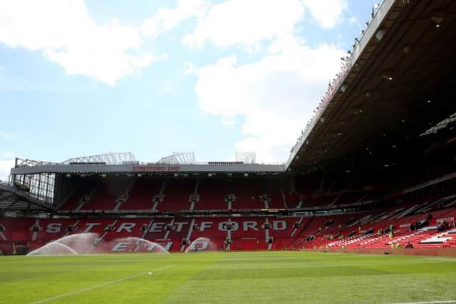 Manchester United were due to play their final league game of the season.