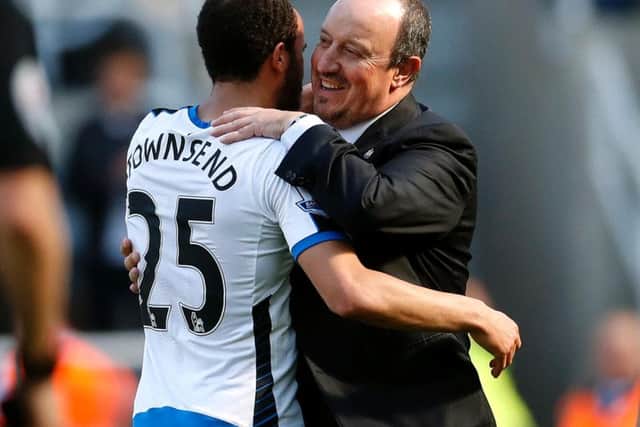 Andros Townsend and Rafa Benitez