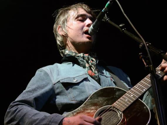 Pete Doherty live in Newcastle. Pic: Marie Westmoreland