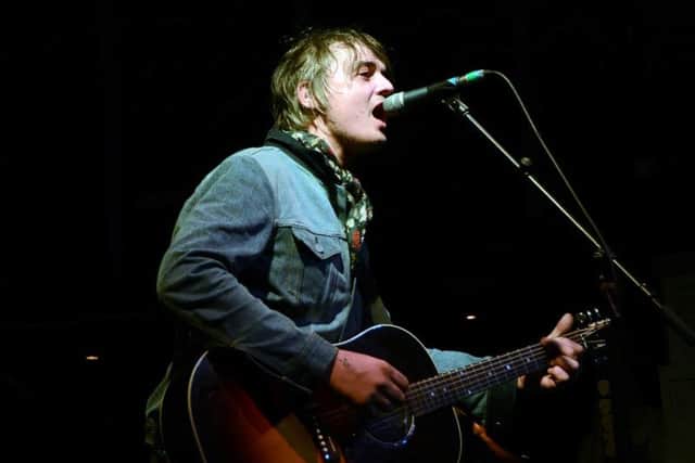 Pete Doherty live in Newcastle. Pic: Marie Westmoreland