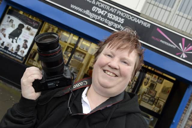 Photographer Judith Graham who is celebrating her 5th year in her Hebburn shop.