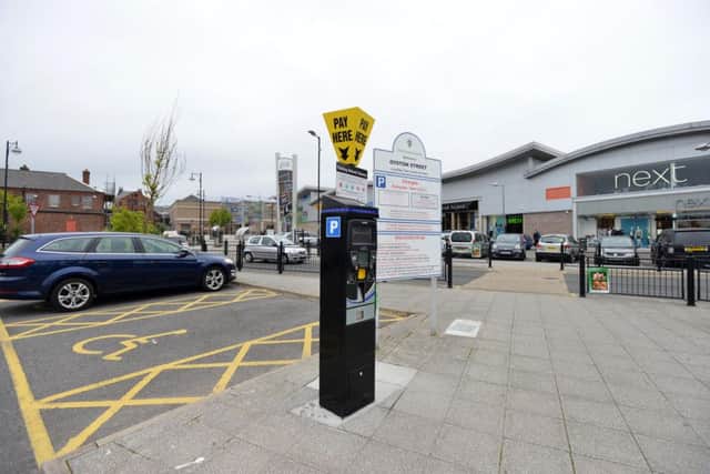 New parking ticket machines in South Shields Town Centre