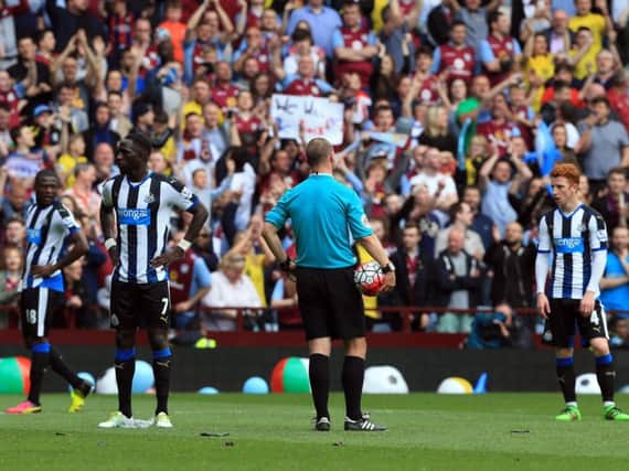 Newcastle United will be playing in the Championship in 2016/17.
