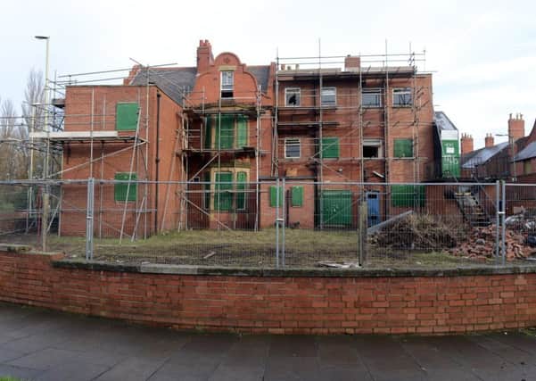Stanhope Road's homeless house development by charity Emmaus.