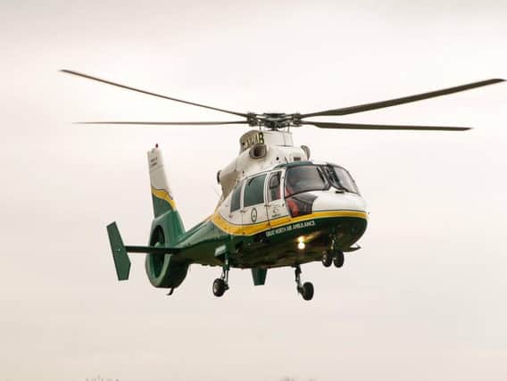 Great North East Air Ambulance.