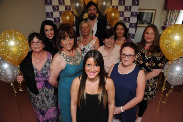Staff of Palmersdene Care Home, Jarrow, nominated in their employee of the year care awards.