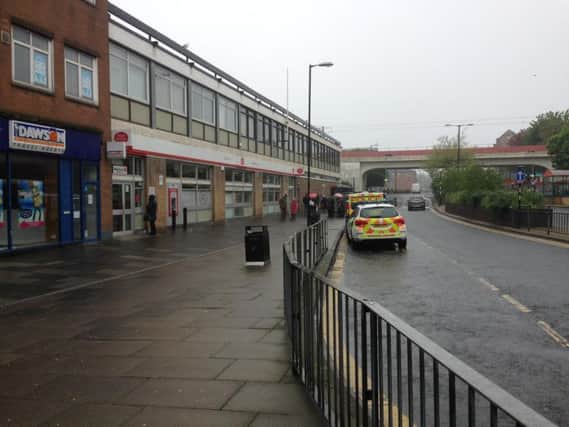 The Post Office in South Shields has been evacuated.