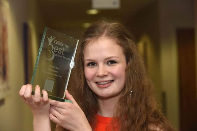 Eve Simpson was the Gazette's Young Performer of the Year 2015.