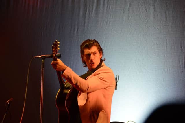 Alex Turner of The Last Shadow Puppets. Picture: Marie Westmoreland.