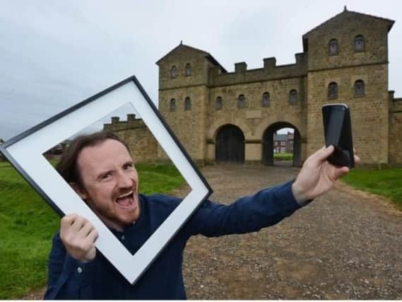 Game of Thrones star Ben Crompton, pictured on a visit to Arbeia Roman Fort in South Shields, will be back in town tonight to celebrate the borough's film talents of the future.