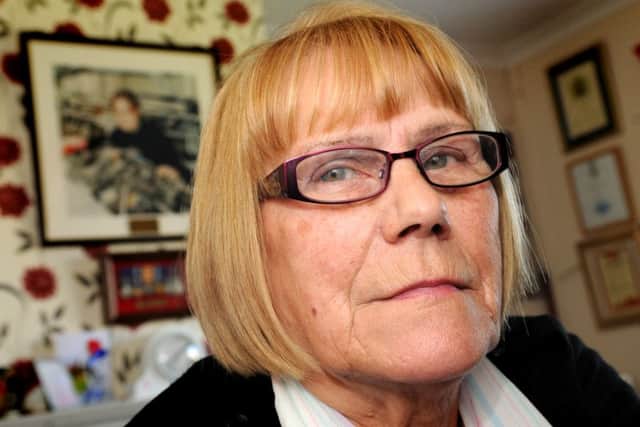 Elsie Manning, mother of Staff Sgt Sharron Elliott, who was killed in Iraq