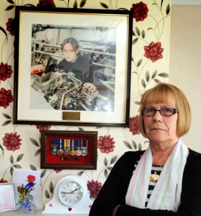 Elsie Manning, mother of Staff Sgt Sharron Elliott, who was killed in Iraq