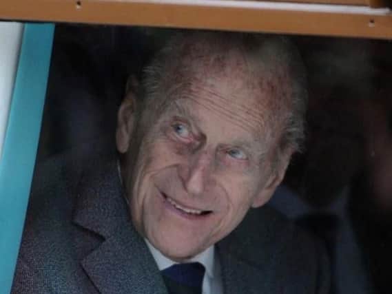 The Duke of Edinburgh in Edinburgh. Picture: Neil Hanna