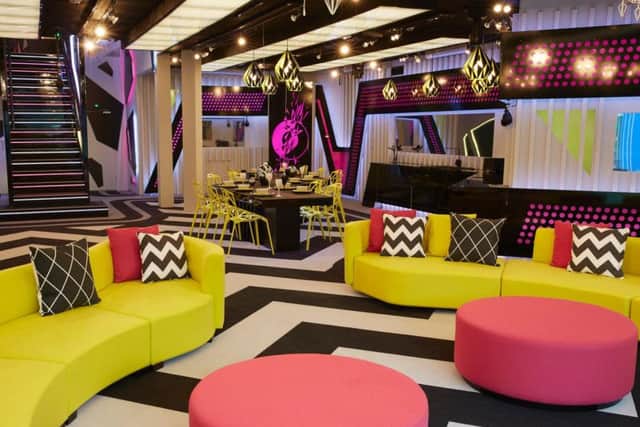 The living room of the Big Brother house.