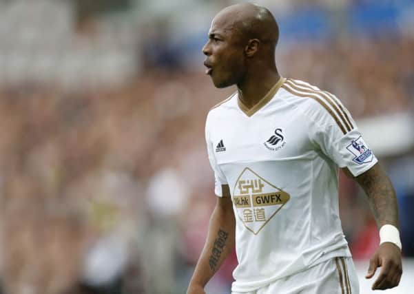 Swansea City's Andre Ayew