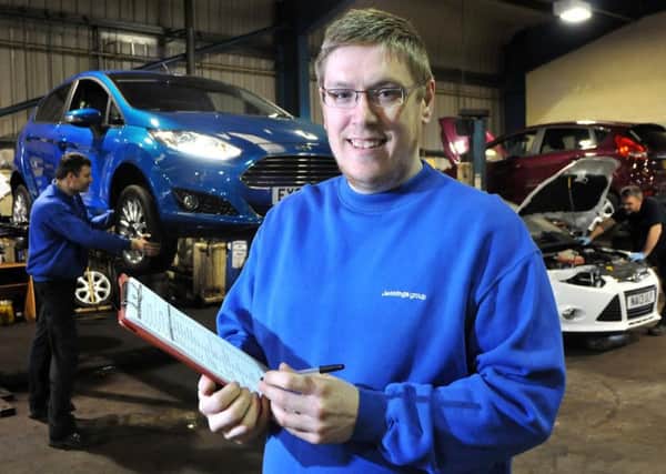 Ian McDonald has been promoted to workshop foreman at the Jennings Ford Direct dealership in South Shields.