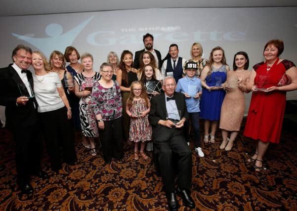 Winners celebrate their success following the Best of South Tyneside Awards at the Quality Hotel in Boldon. Picture by David Wood