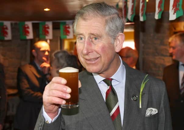 Will the Prince of Wales be among those raising a glass for The Queen's 90th birthday?