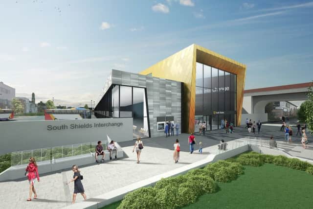 Planning permission has been granted for a new transport interchange in South Shields.